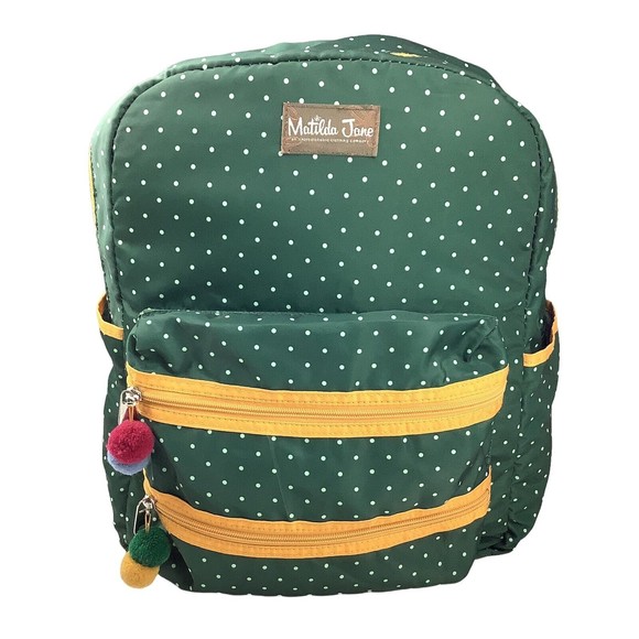 Matilda Jane Bags Matilda Jane Girls Cross Campus Backpack Green